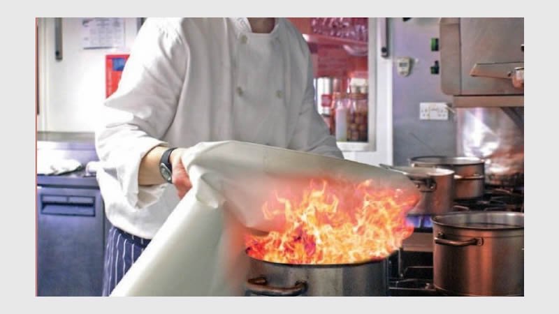 Are there specific fire blankets for kitchen fires?