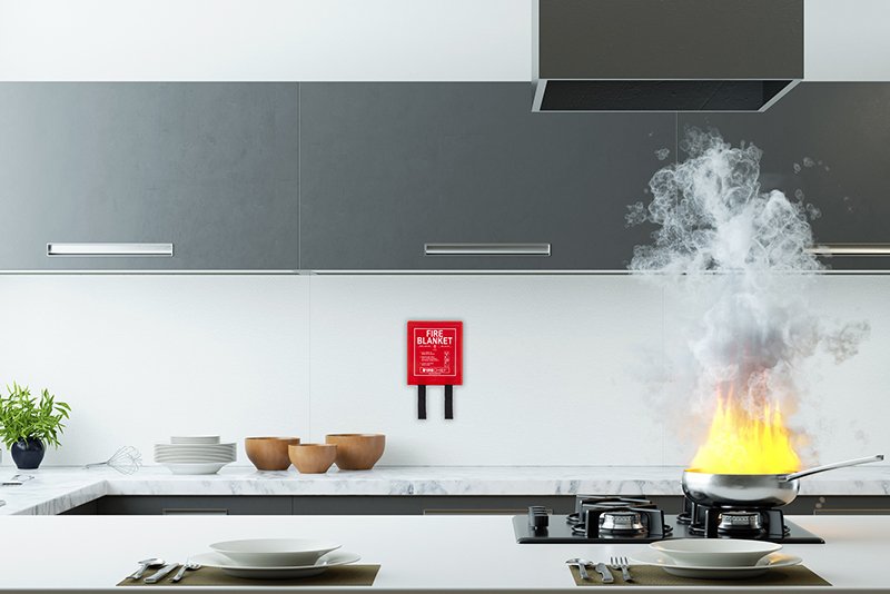 Are there specific fire blankets for kitchen fires?