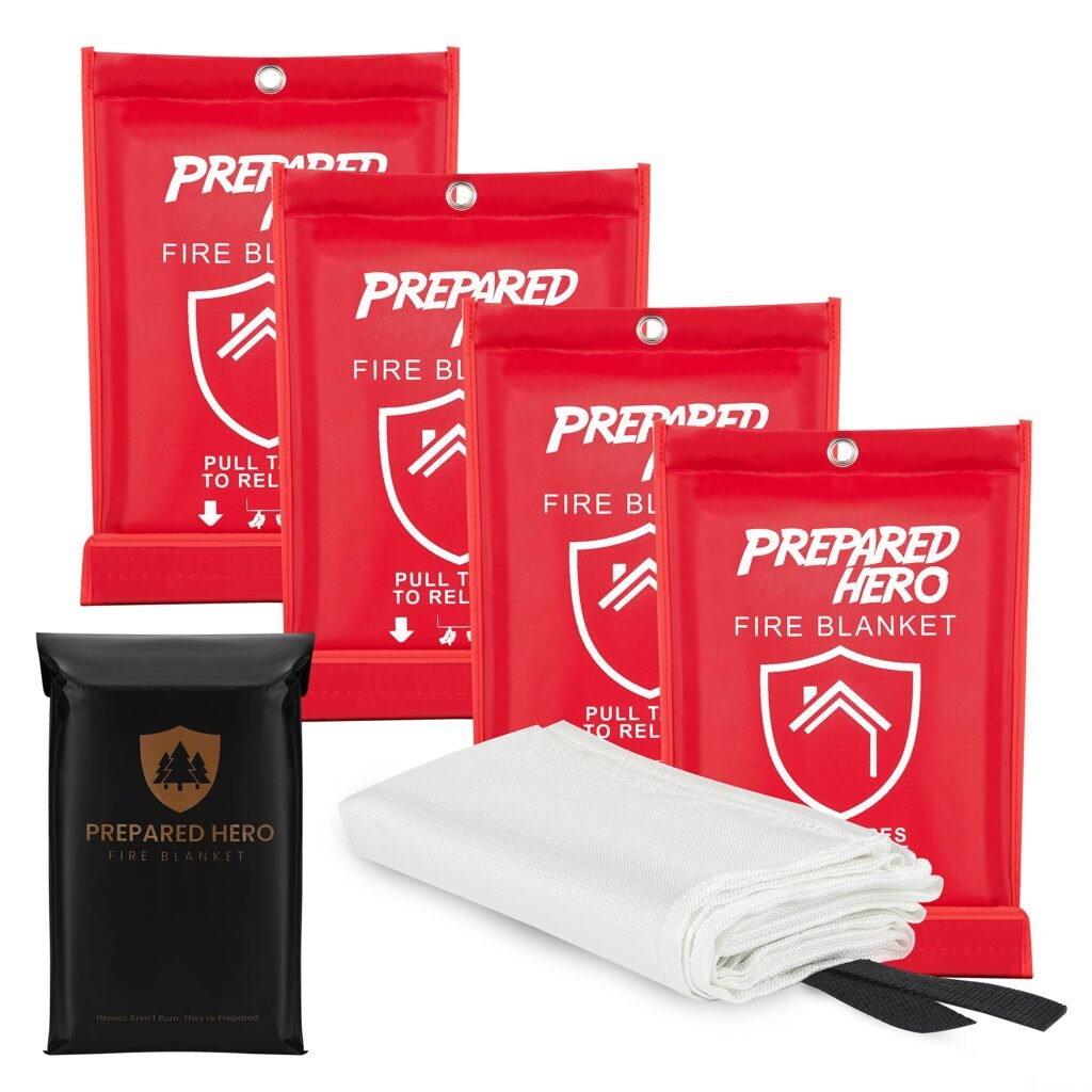 Can Prepared Hero fire blankets safely extinguish electrical fires?