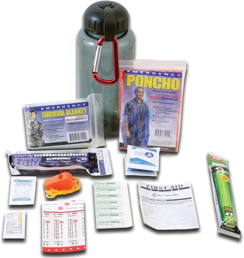 Ready America 70050 Basic Water Bottle Survival Kit